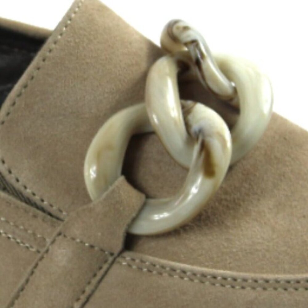 Softwaves Sahara Tan Suede Platform Loafer Size 36 (US 6) - Picture 5 of 9